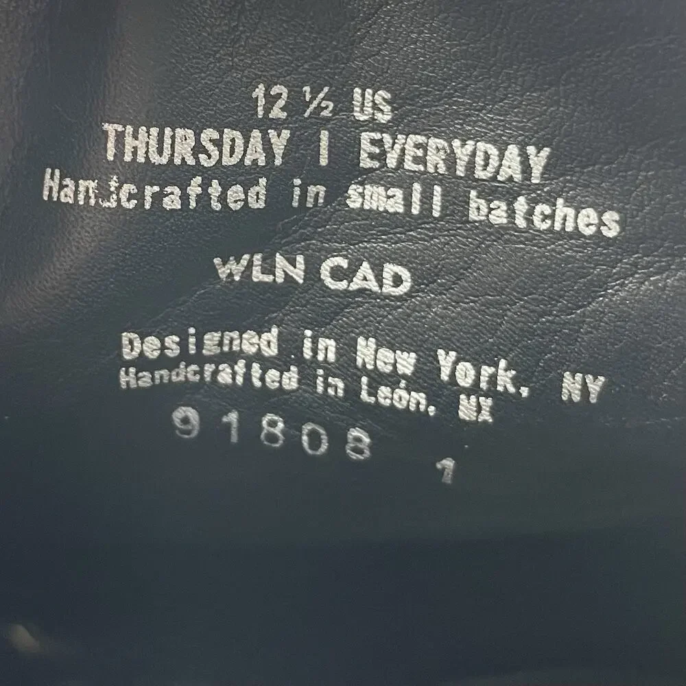 Thursday Boot Co thursday boot